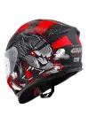 GIVI 50.X WILD MAT SİYAH-KIRMIZI KASK