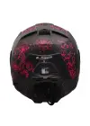 LS2 ADVANT 2 SOPHIA MAT SİYAH-PEMBE KASK