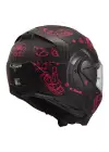 LS2 ADVANT 2 SOPHIA MAT SİYAH-PEMBE KASK
