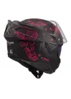 LS2 ADVANT 2 SOPHIA MAT SİYAH-PEMBE KASK