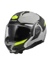 LS2 ADVANT 2 TRIPLE MAT GRİ- SİYAH-NEON SARI KASK