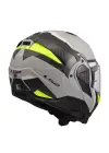 LS2 ADVANT 2 TRIPLE MAT GRİ- SİYAH-NEON SARI KASK