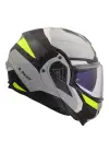LS2 ADVANT 2 TRIPLE MAT GRİ- SİYAH-NEON SARI KASK