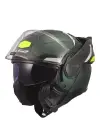 LS2 ADVANT 2 TRIPLE MAT YEŞİL-SİYAH-NEON SARI KASK