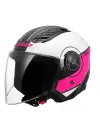 LS2 AIRFLOW 2 COVER BEYAZ-PEMBE KASK