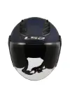 LS2 AIRFLOW 2 MAT NAVY MAVİ KASK