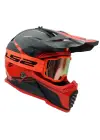 LS2 CHARGER GOGGLES MOTOKROS GÖZLÜK (IRIDIUM CAMLI) NEON TURUNCU