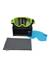 LS2 CHARGER GOGGLES MOTOKROS GÖZLÜK (IRIDIUM CAMLI) NEON SARI