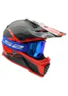 LS2 CHARGER GOGGLES MOTOKROS GÖZLÜK (IRIDIUM CAMLI) MAVİ