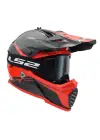 LS2 CHARGER GOGGLES MOTOKROS GÖZLÜK (IRIDIUM CAMLI) SİYAH