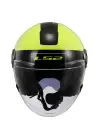 LS2 CLASSY CLASSIC SİYAH-NEON SARI KASK