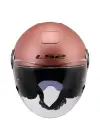 LS2 CLASSY MAT GOLD PEMBE KASK