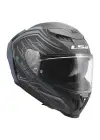 LS2 DRAGON KARBON SUBIC MAT MAVİ PETROL KASK