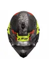 LS2 DRIFTER DEVOR MAT SİYAH-NEON SARI KASK