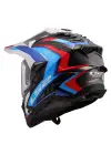 LS2 EXPLORER C KARBON FRONTIER II BEYAZ-MAVİ KASK M