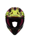 LS2 FAST 2 GORILLA MOR-NEON SARI KASK