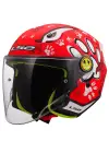 LS2 FUNNY 2 PAWS MAT KIRMIZI ÇOCUK KASK