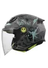 LS2 FUNNY 2 SCRIBBLE GRİ-MAVİ ÇOCUK KASK