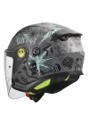 LS2 FUNNY 2 SCRIBBLE GRİ-MAVİ ÇOCUK KASK