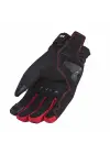 LS2 JET 2 WATERPROOF KADIN ELDİVEN SİYAH-KIRMIZI