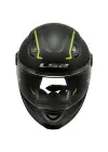 LS2 KID MAT SİYAH ÇOCUK KASK