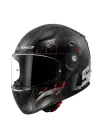 LS2 RAPID 2 CLAWN MAT SİYAH-GRİ-KIRMIZI KASK