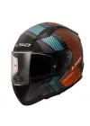 LS2 RAPID 2 EXTRA MAT GRİ-NEON TURUNCU KASK