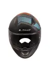 LS2 RAPID 2 EXTRA MAT GRİ-NEON TURUNCU KASK