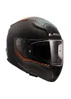 LS2 RAPID 2 EXTRA MAT GRİ-NEON TURUNCU KASK