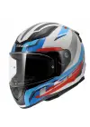 LS2 RAPID 2 HYPER BEYAZ-MAVİ-KIRMIZI KASK