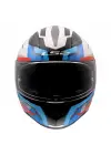 LS2 RAPID 2 HYPER BEYAZ-MAVİ-KIRMIZI KASK