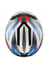 LS2 RAPID 2 HYPER BEYAZ-MAVİ-KIRMIZI KASK