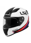 LS2 RAPID 2 STARK BEYAZ-KIRMIZI-MAVİ KASK