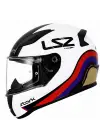 LS2 RAPID 2 STARK BEYAZ-KIRMIZI-MAVİ KASK