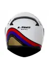 LS2 RAPID 2 STARK BEYAZ-KIRMIZI-MAVİ KASK