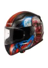 LS2 RAPID 2 ZOMBIE SİYAH-KIRMIZI KASK