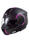 LS2 SCOPE 2 ARCH MAT TITANIUM-PEMBE KASK