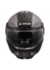 LS2 SCOPE 2 AXIS MAT SİYAH-TITANIUM KASK