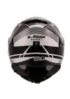 LS2 STORM 2 DODGER MAT SİYAH-BEYAZ KASK