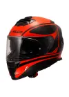 LS2 STORM 2 DODGER MAT SİYAH-NEON TURUNCU KASK