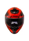LS2 STORM 2 DODGER MAT SİYAH-NEON TURUNCU KASK