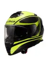 LS2 STORM 2 DODGER MAT SİYAH-NEON SARI KASK
