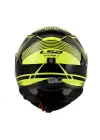 LS2 STORM 2 DODGER MAT SİYAH-NEON SARI KASK