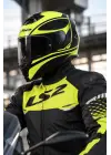 LS2 STORM 2 DODGER MAT SİYAH-NEON SARI KASK