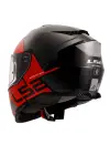 LS2 STORM 2 EPIC SİYAH-KIRMIZI KASK