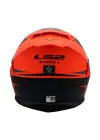 LS2 STORM 2 FIST MAT TURUNCU-SİYAH KASK