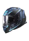 LS2 STORM 2 RACER MAT MAVİ KASK