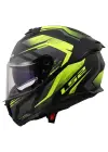 LS2 STREAM 2 FURY MAT SİYAH-GRİ-NEON SARI KASK