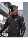 LS2 STREAM 2 THUNDERBIZ GRİ-TURUNCU KASK