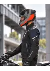 LS2 STREAM 2 THUNDERBIZ GRİ-TURUNCU KASK